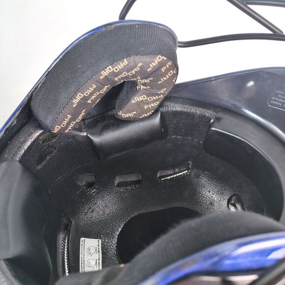 Rawlings Blue Baseball Batting Helmet Face Guard Cage 7-1/8 Field Equipment MLB - Picture 9 of 13